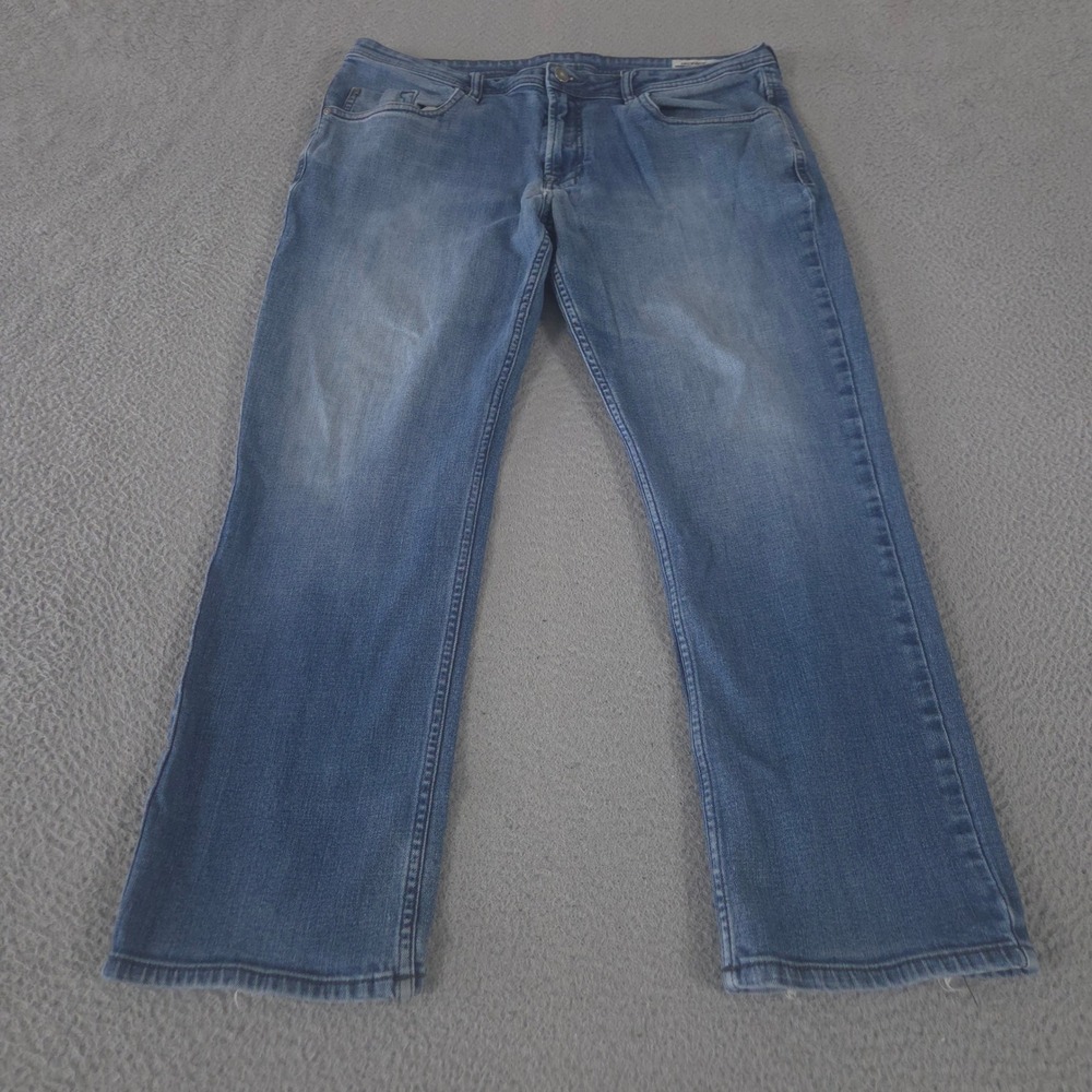 Buffalo Jeans‎ Mens 38x30 Blue Jackson-X Straight Stretch Denim Cotton Comfort